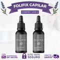 FOLIFIX 30ML (NUTRIÇÃO COMPLETA PARA CABELOS FORTES E SAUDÁVEIS) PROMOÇÃO OFICIAL: KIT COM 2 UNIDADES - 50% OFF!