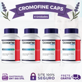 Cromofine Caps: Metabolismo Acelerado e Redução de Gordura - Cromo, Psyllium e Agar-agar - 60 Cápsulas 500mg Por Pote