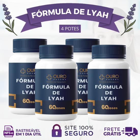 Fórmula De Lyah - Estimulante de Apetite e Ganho de Peso Saudável - Compre 1 Leve 2, Leve 4 ou Leve 6.