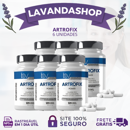 ARTROFIX Power: Alívio Para as Dores Articulares (Kits Com 2 Unidades) + Frete Grátis
