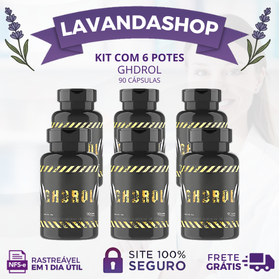 GHDROL 90 CÁPSULAS - REVOLUÇÃO DA HIPERTROFIA - (PROMOÇÃO OFICIAL: 2 POTES)