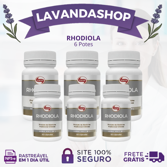 Rhodiola Rosea: A Força da Vitalidade e Clareza - Suplemento 100% Natural em Cápsulas