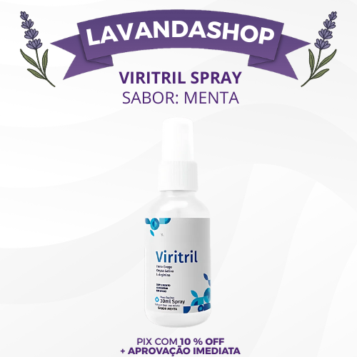 VIRITRIL SPRAY 30ML - FÓRMULA IMPRESSIONANTE - PROMOÇÃO OFICIAL (KIT COM 3 UNIDADES) + FRETE GRÁTIS