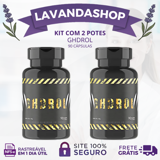GHDROL 90 CÁPSULAS - REVOLUÇÃO DA HIPERTROFIA - (PROMOÇÃO OFICIAL: 2 POTES)